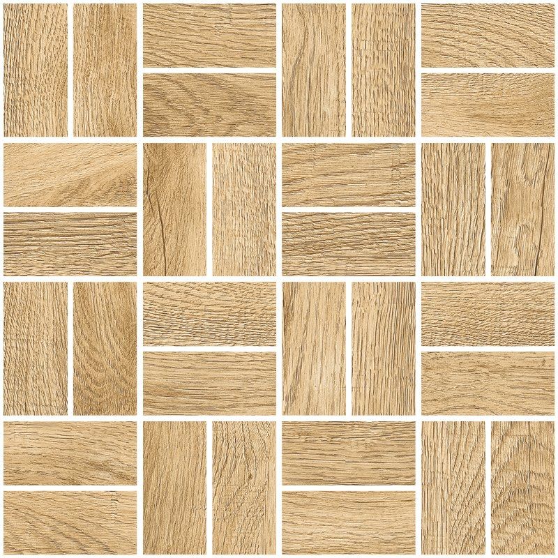 Мозаика Grasaro Italian Wood Honey 24.5x24.5 G-251/SR/m12/245x245x10