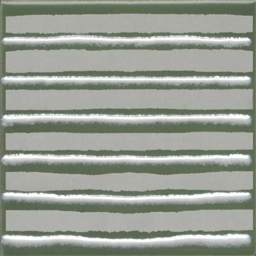 Декор Kerama Marazzi KMD3STA027GN Бахия 4 зеленый глянцевый 9.8x9.8