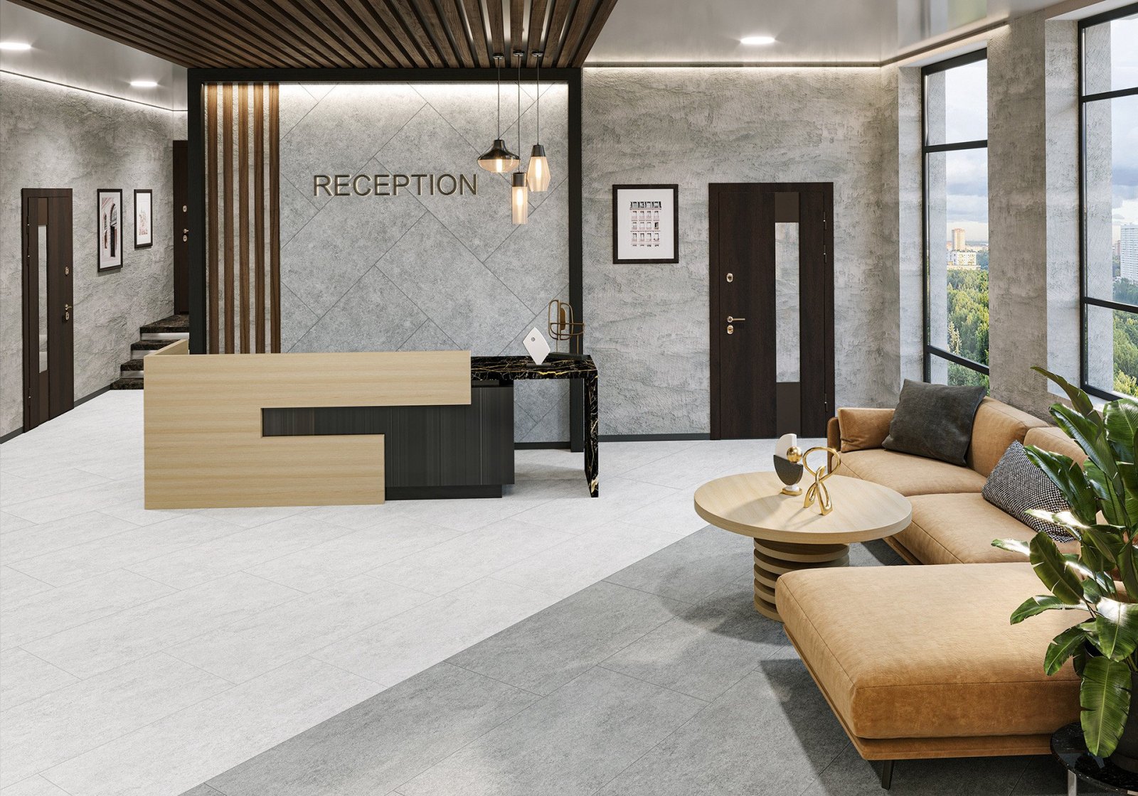 Керамогранит Alma Ceramica Amsterdam GFA57ADM07R 57x57