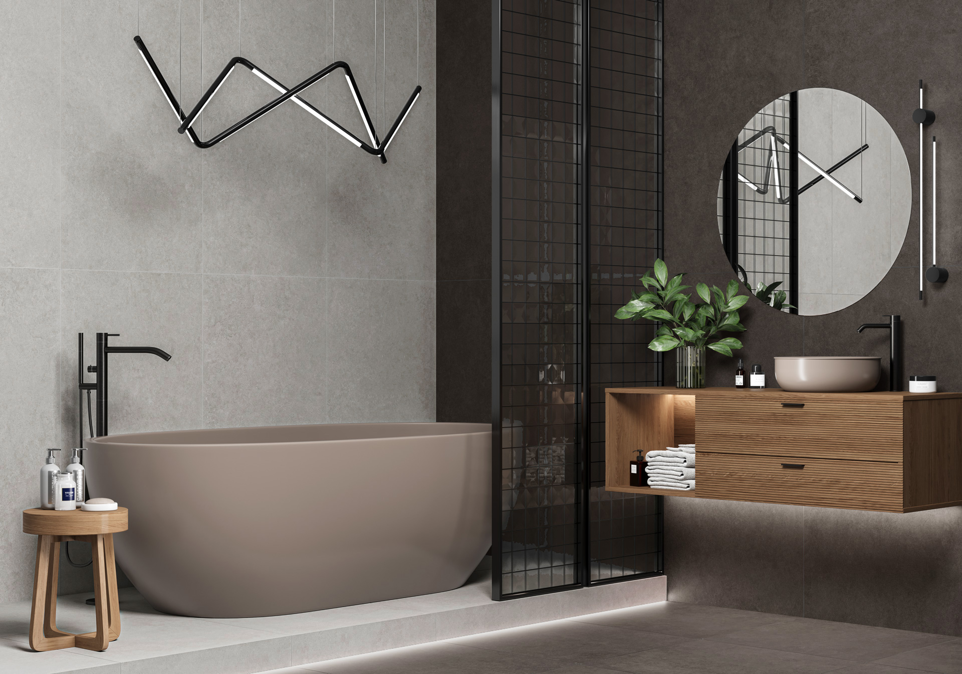 Керамогранит Alma Ceramica Бонд GFU60120BND40R бежевый 60x120