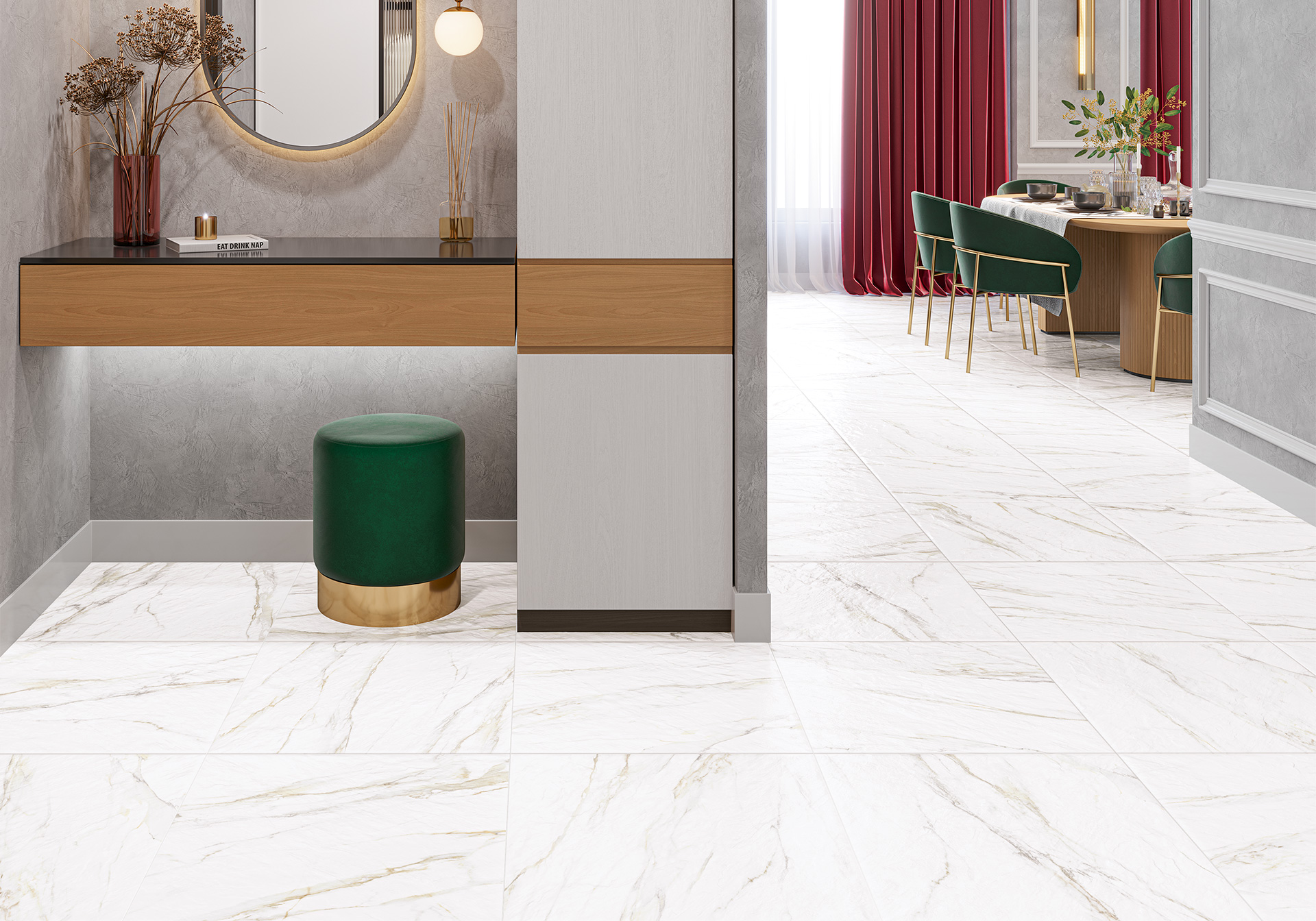 Керамогранит Alma Ceramica Орсэй GFU04ORS04R белый 60x60