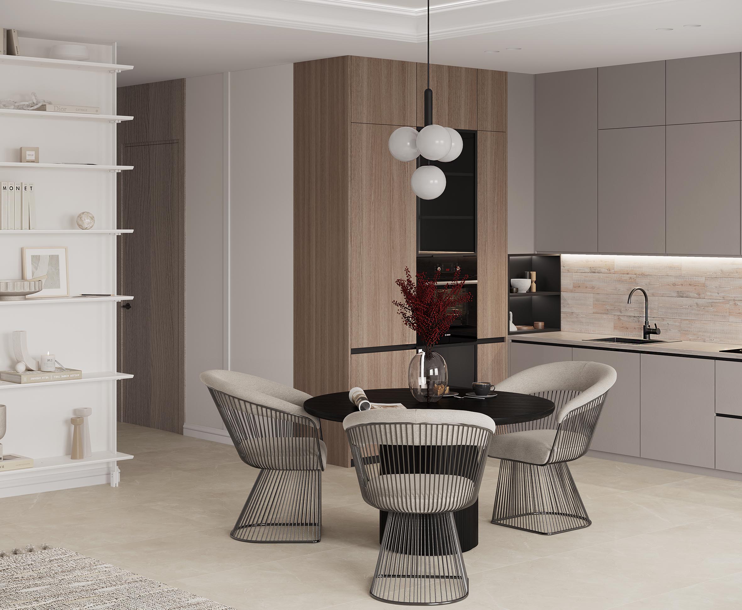 Керамогранит Laparet Impronta Crema 80x80 сатинированный