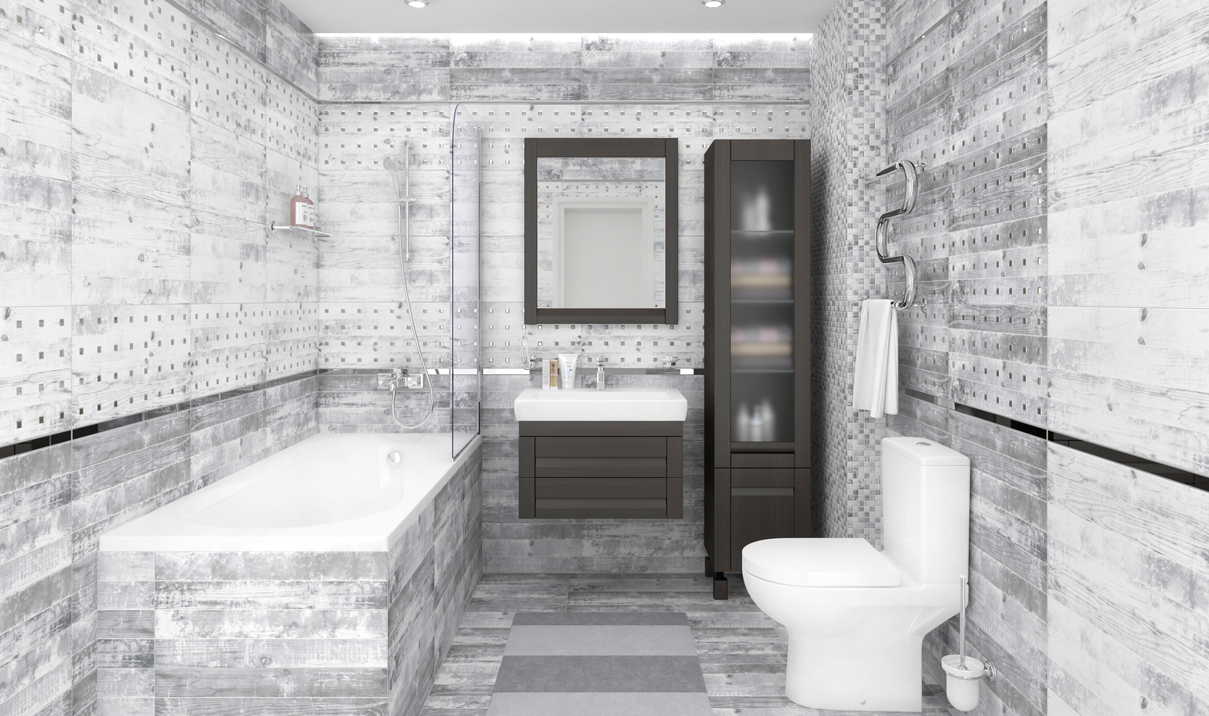 Декор Laparet Extra Elemental белый 30x60 матовый