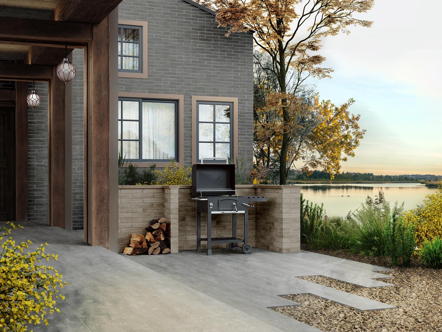 Мозаика Керама Марацци SBM013\DD204320 Про Нордик серый светлый мозаичный 30х30