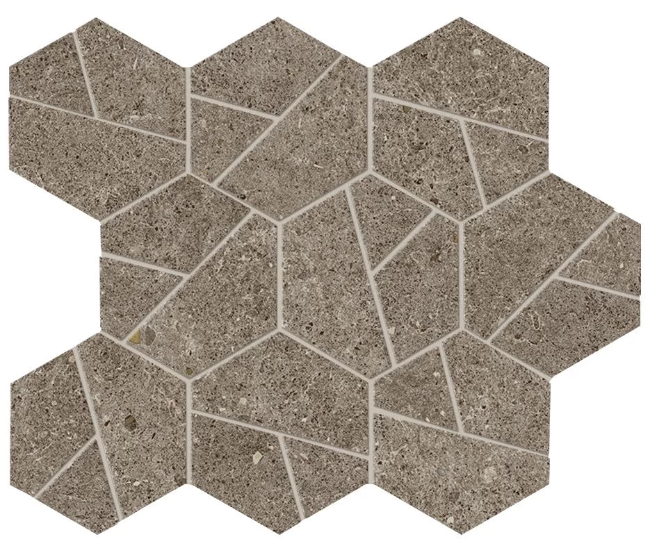 Мозаика Atlas Concorde Boost Stone Taupe Mosaico Hex 25x28.5 A7CX