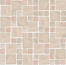 Мозаика Керама Марацци MBD006 Риальто Антика 4 мозаичный бежевый светлый матовый 30х30