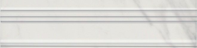 Бордюр Kerama Marazzi BLB038 Багет Алькала белый 5x20