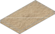 Ступень угловая левая Italon NL-Wood Х2 Olive X2 33x60