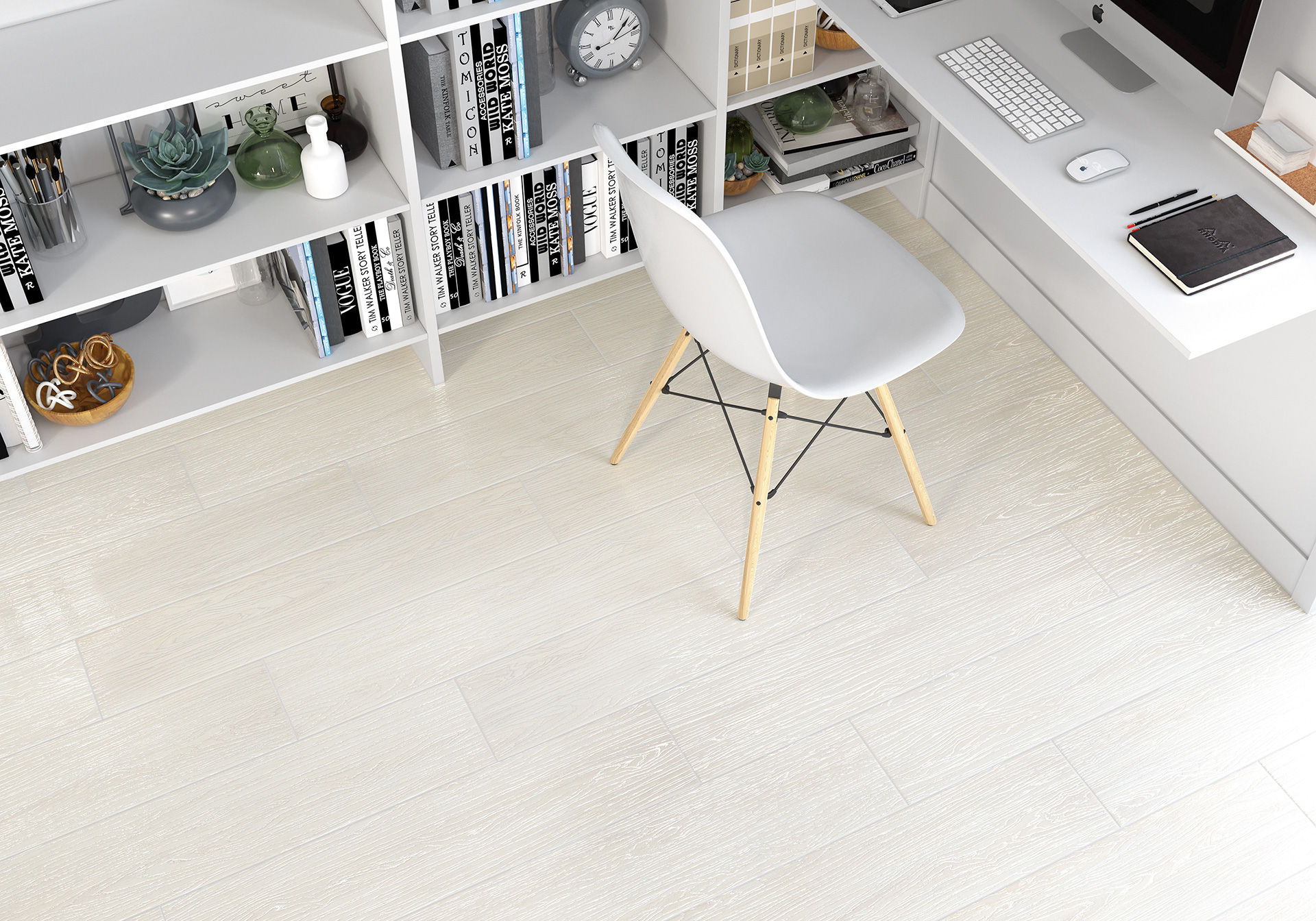 Керамогранит Alma Ceramica Сандал GFA92SND08R бежевый 20x90