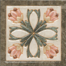 Вставка Kerama Marazzi VT\A47\SG1544L Лирия лаппатированная 8x8