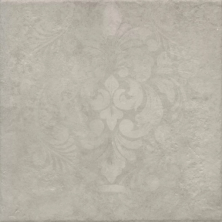 Керамогранит Kerama Marazzi KM4040G0061N Хадду серый светлый матовый декорированный 40.2x40.2