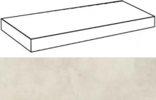 Ступень угловая левая Italon Millennium Pure 33x60