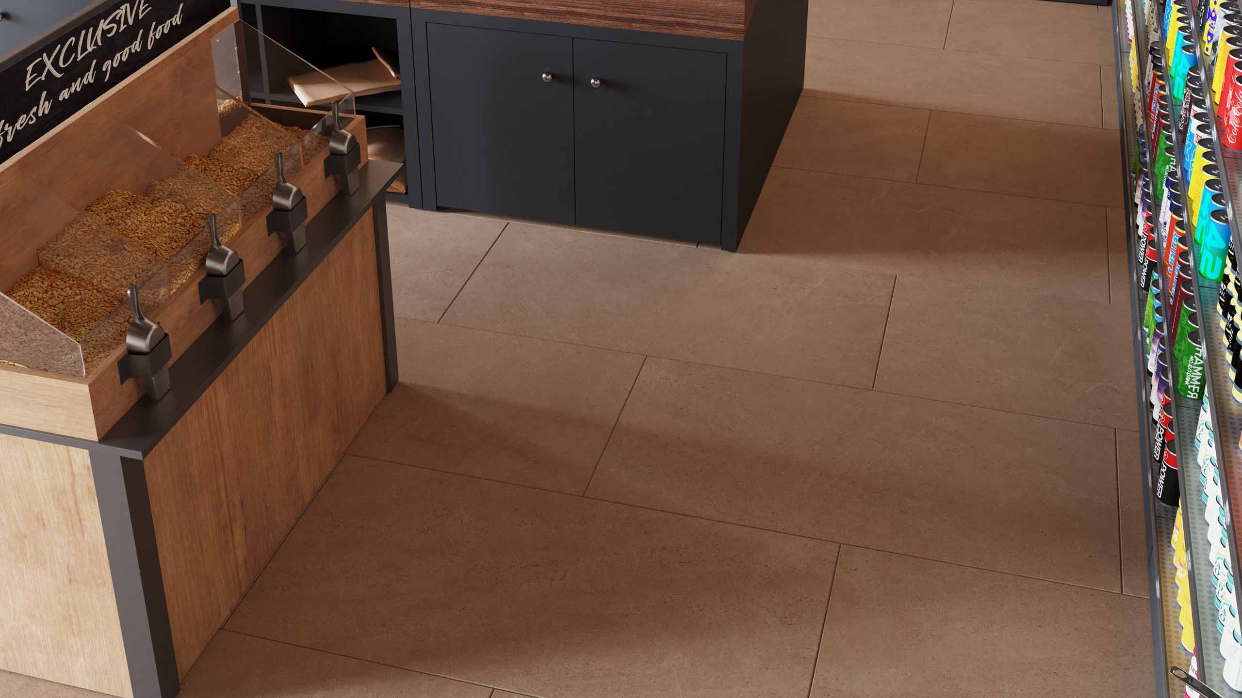 Ступень Estima GO01 Gobi Beige 30x60 коричневый