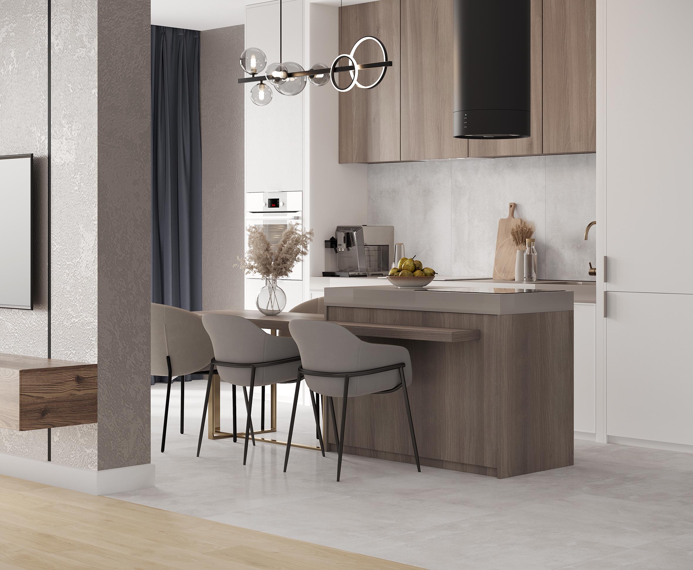 Керамогранит Laparet Lugano Bianco 80x80 лаппатированный