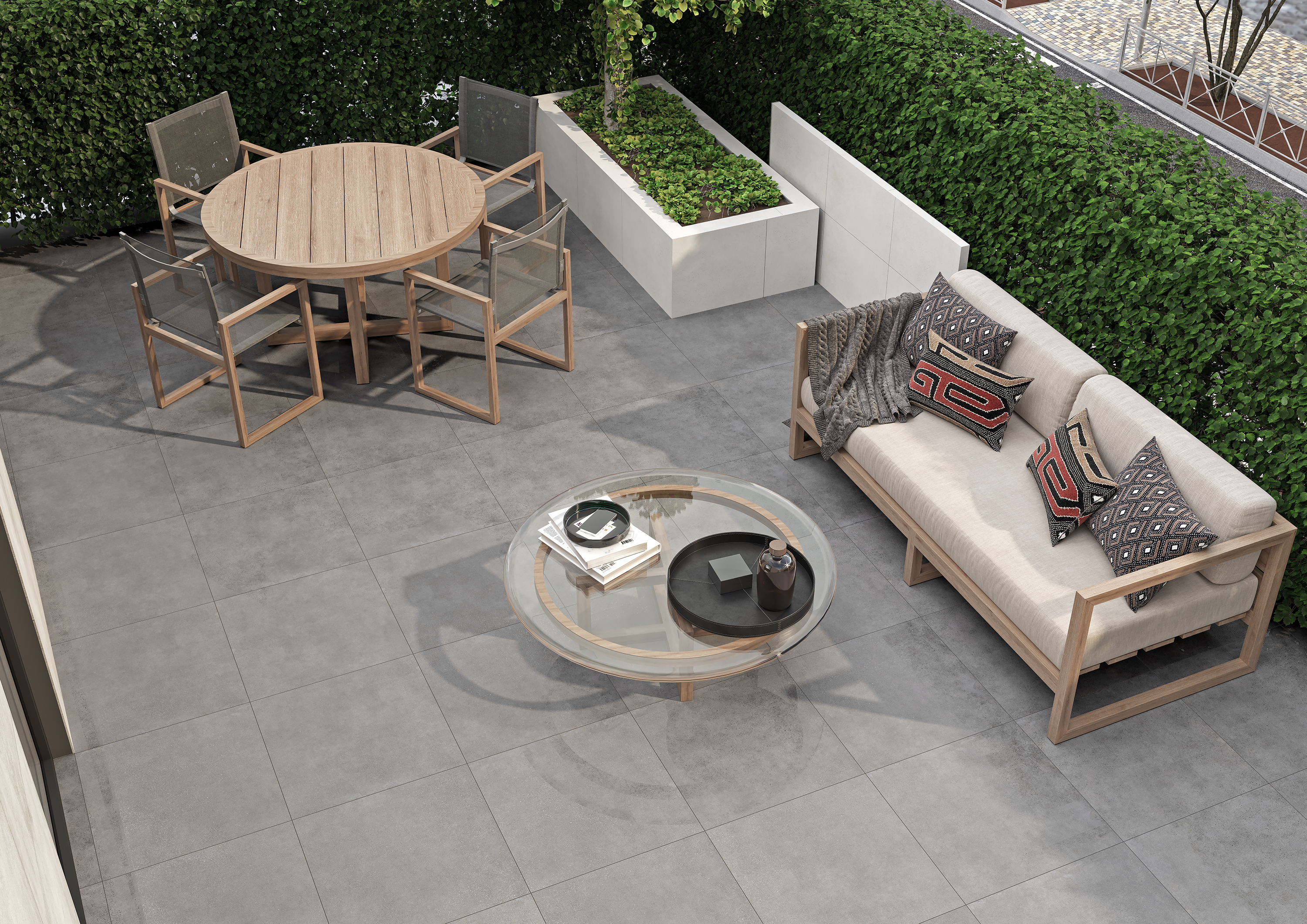 Керамогранит The Bronx Brown 30x60 K-583/MR/300x600x10