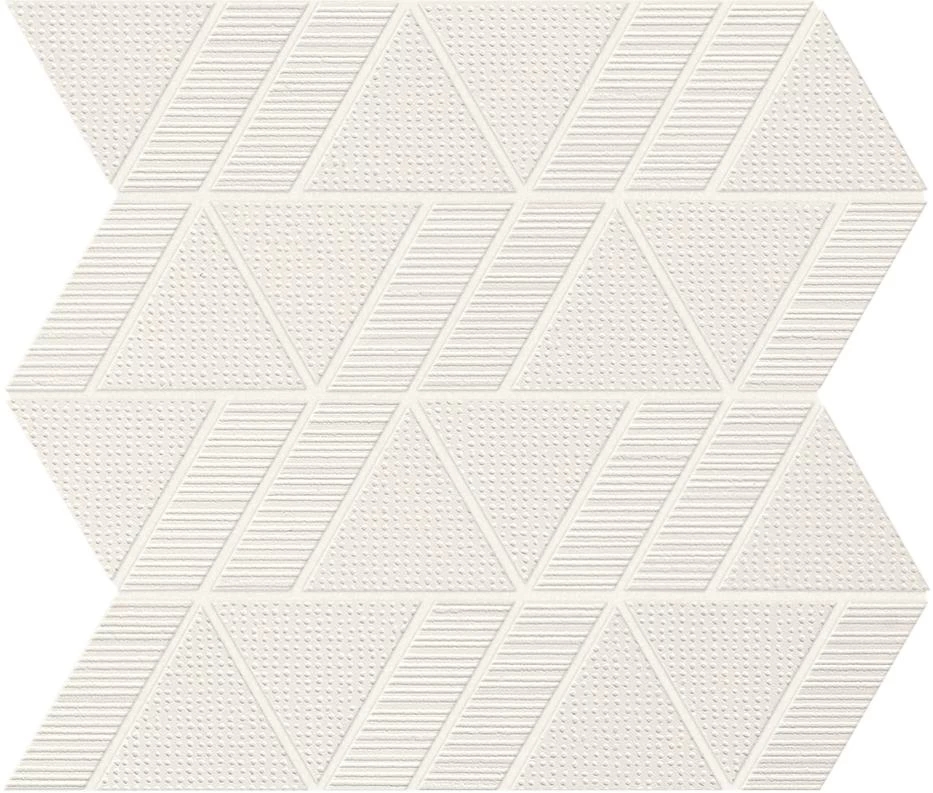Мозаика Atlas Concorde Aplomb White Mosaico Triangle 31.5x30.5 A6SP