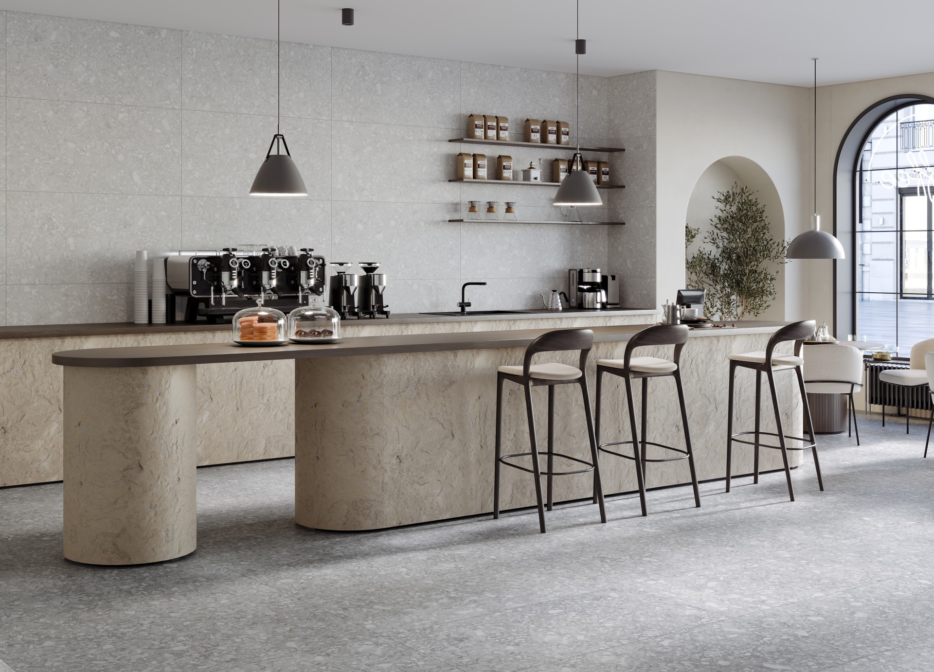 Ступень Керранова Molekula White K-2110/MR/st01/300x600x9 белый