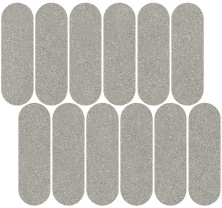 Декор Керама Марацци ID144 Джиминьяно наборный серый матовый 30х32