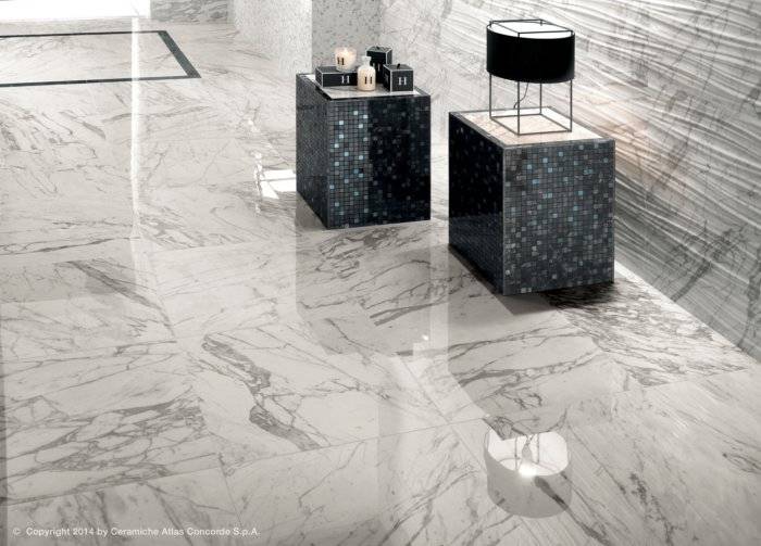 Керамогранит Marvel Grey Fleury Lapp. A7F8 75x150