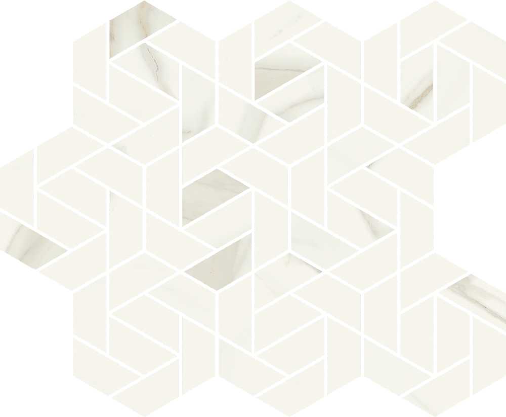 Мозаика Italon Metropolis Calacatta Gold Icon 28,6x34,7