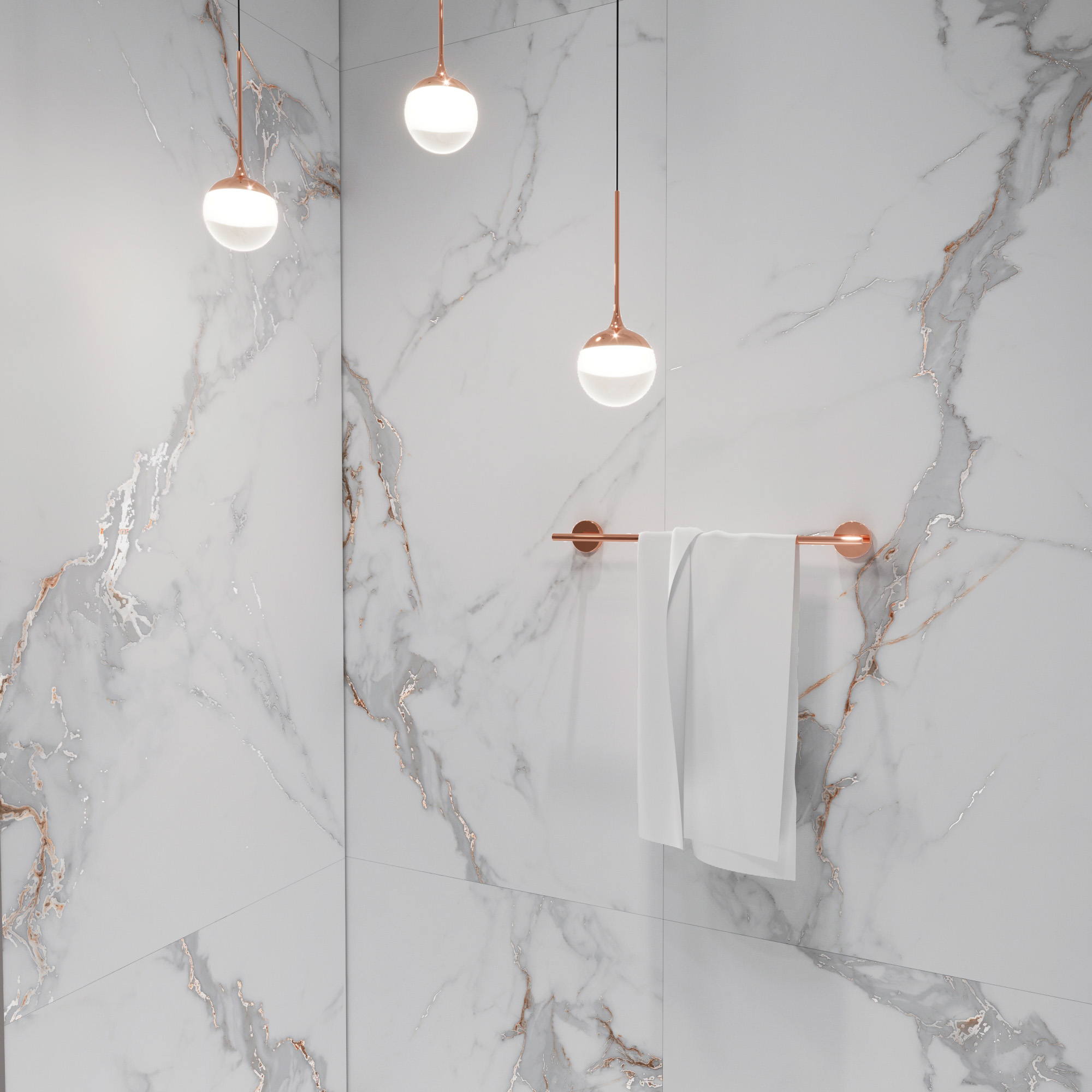 Керамогранит Креанза CP4001-D Statuario Seville Decor Carving Pro Punch 60x120 белый