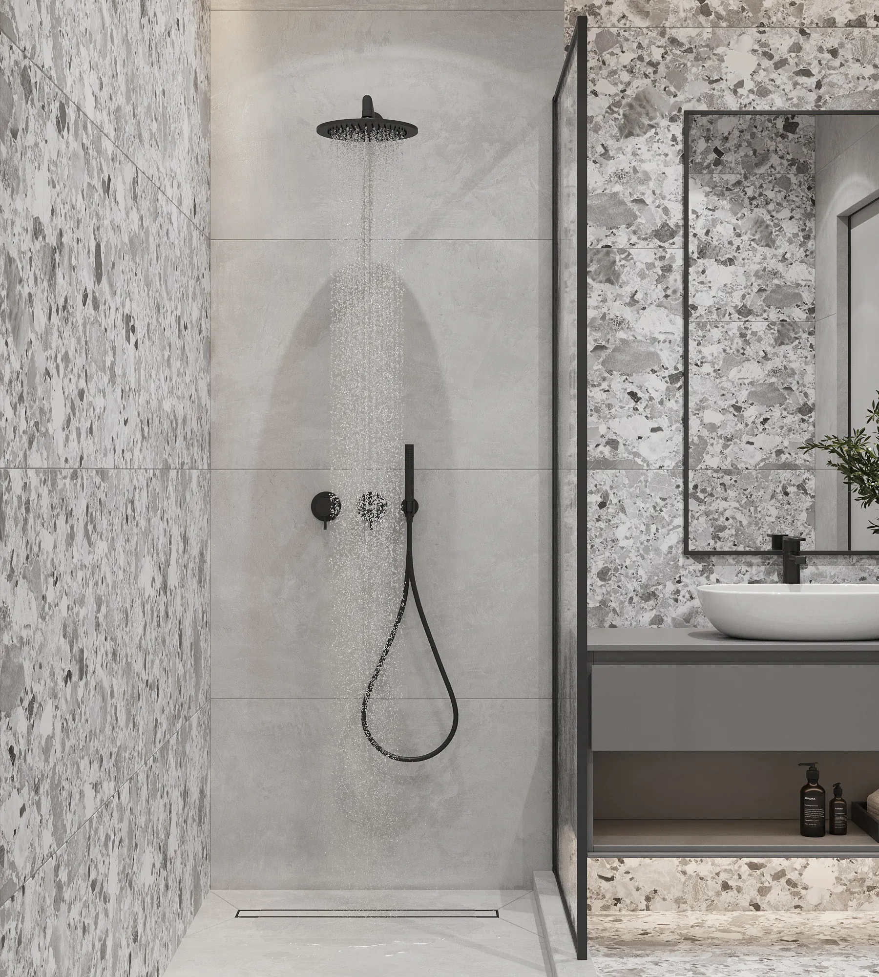 Керамогранит Аркадия Керамика RT7006-A Symphony Ice Matt Rustic 60x120 кремовый