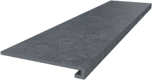 Ступень Kerama Marazzi DL501300R\GCF клееная Роверелла серый темный 33x119,5