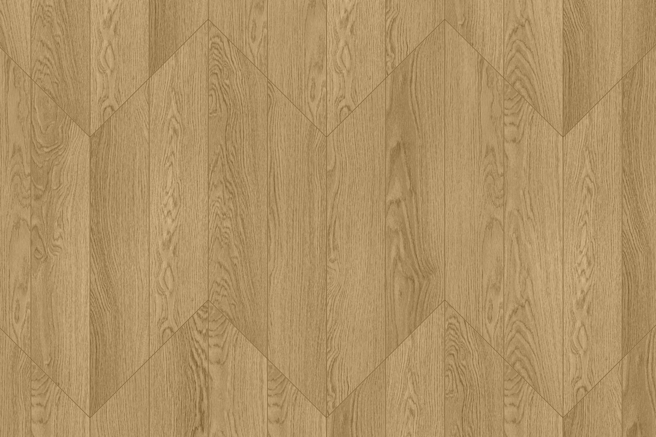 Кварцвиниловая плитка Aqua Floor Chevron Premium (Parquet) AF7018CVR 690x120 Дуб селект Темный замковый кварц винил напольный
