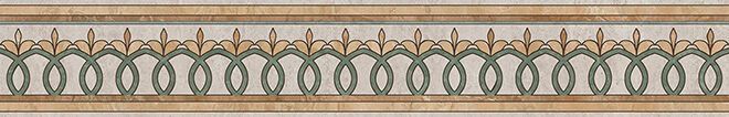 Бордюр Kerama Marazzi Эвора глянцевый 9.6x60