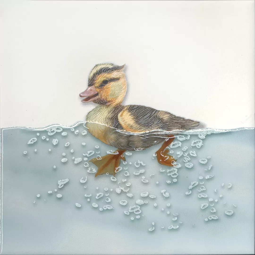 Декор Kerama Marazzi VT\A457\5009 Чудо-озеро 3 20x20