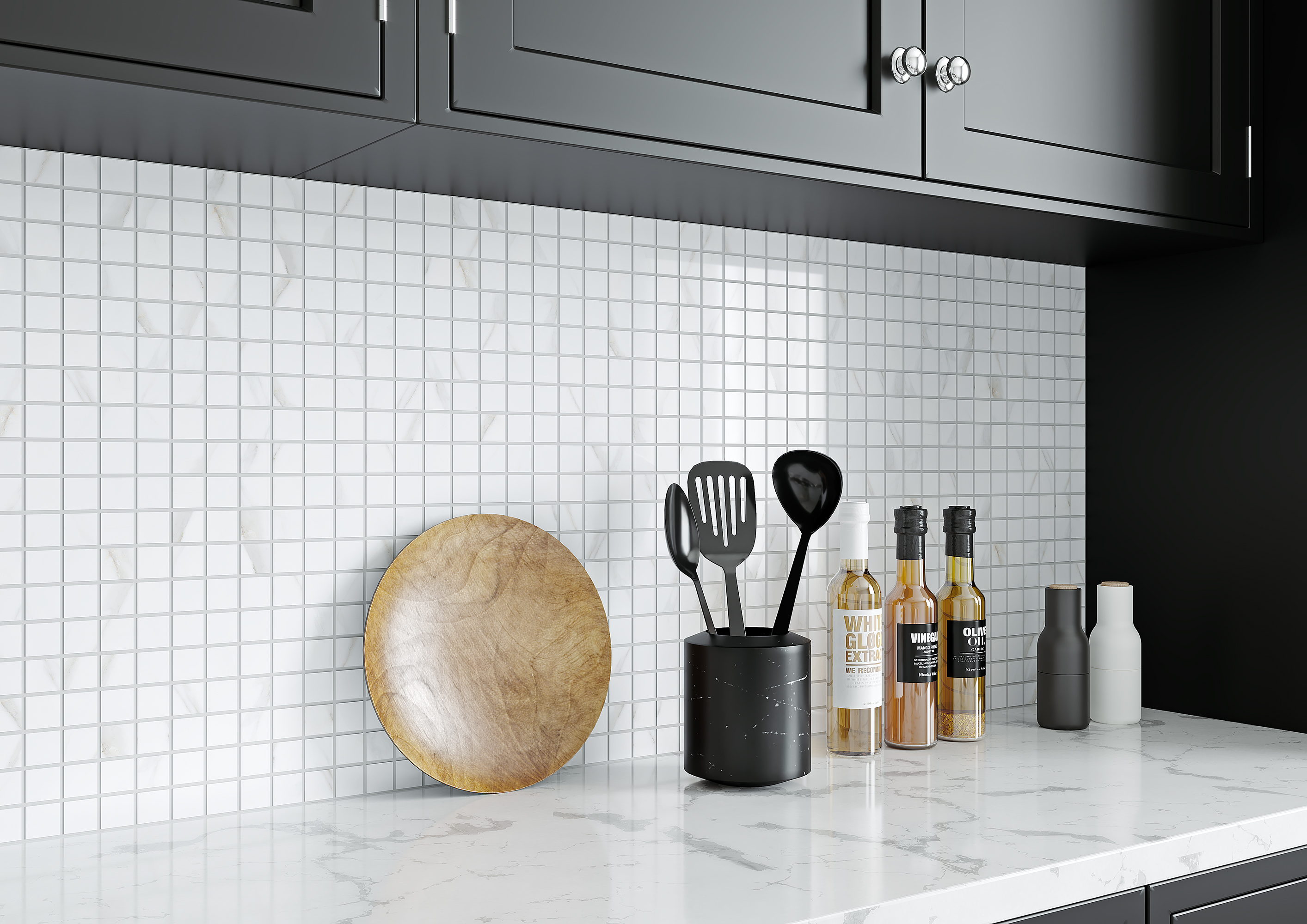 Ступень Grasaro Monumento White 40x40 G-370/G/st01/400x400x8