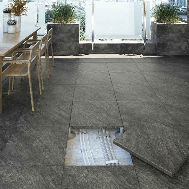 Керамогранит Persepolis Tile Viona Dark Grey 6FMD2270 серый 60x60