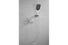 Смеситель для ванны, короткий излив, латунь, хром B60618