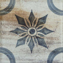 Вставка Kerama Marazzi VT\A226\1146 Декор Довиль 1 глянцевая 9,8x9,8