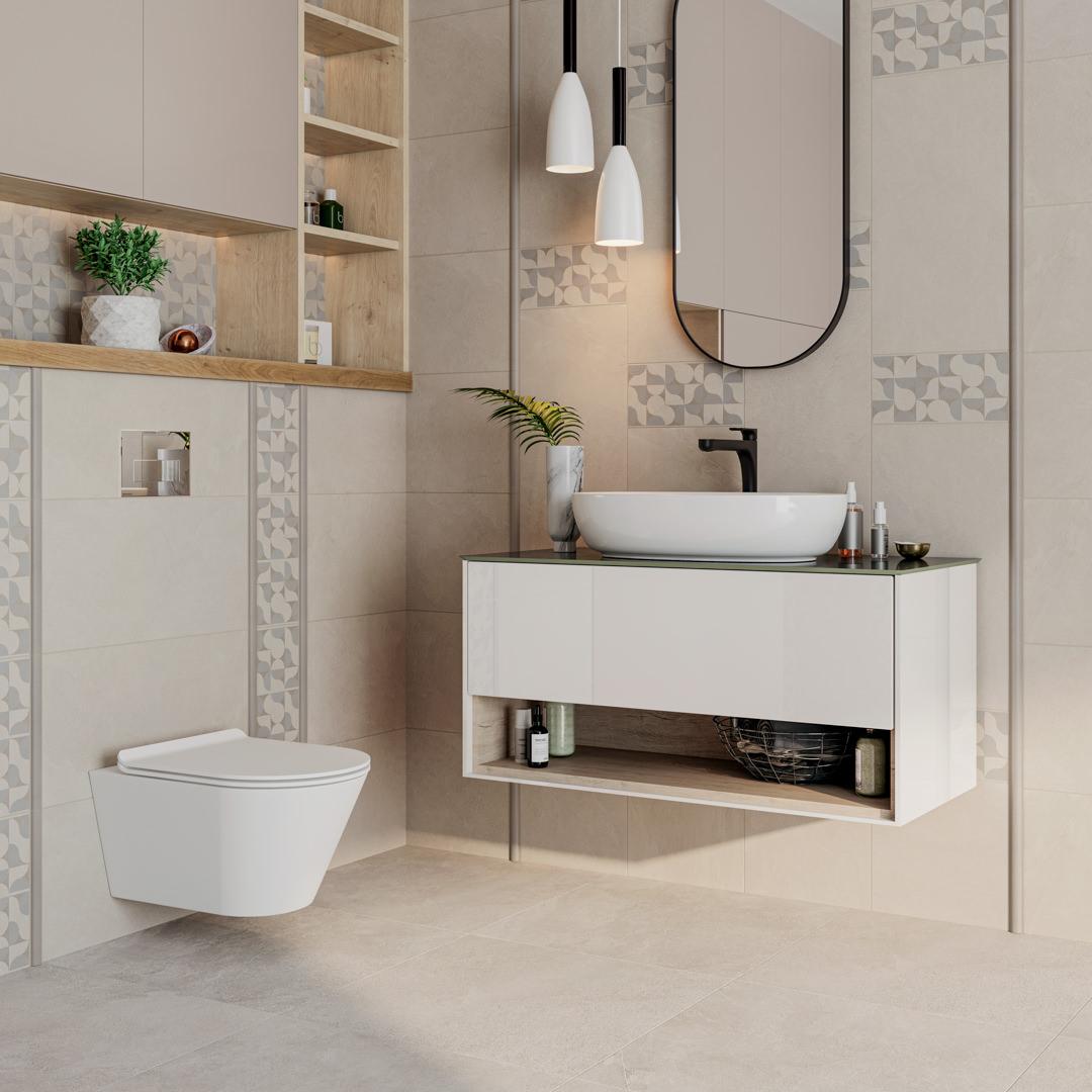 Бордюр Kerama Marazzi Авенида бежевый светлый матовый обрезной 14.5x30 AZ\A006\11231R