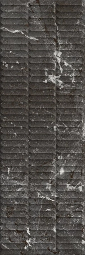 Керамическая плитка Kerama Marazzi KM3090B0170R Тубкаль черный глянцевый структура обрезной 30x89.5