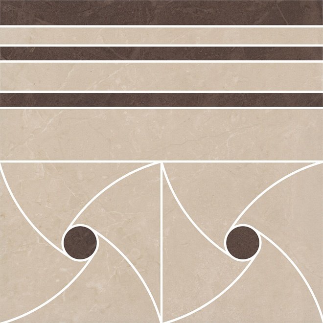 Декор Kerama Marazzi ID108 Версаль наборный 30x30