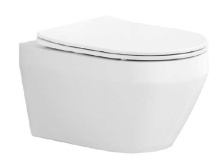 Унитаз подвесной безободковый Aquatek ЛЕЯ AQ1199Т-00, смыв Торнадо