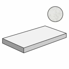 Ступень угловая правая Italon Charme Extra Carrara 33x60