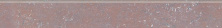 Плинтус Grasaro Travertino Red Brown 7.6x60 G-460/PR/p01/76x600x10
