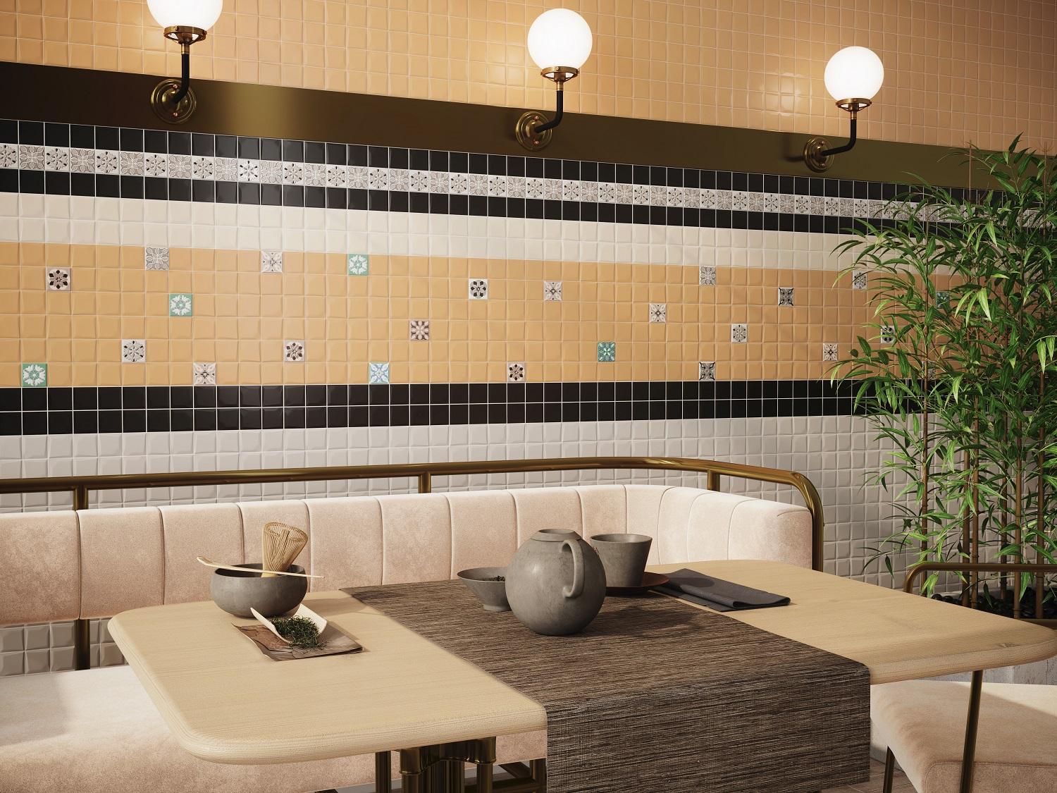 Вставка Kerama Marazzi Анвер 5 зеленый 4.85x4.85 OS\B175\21052