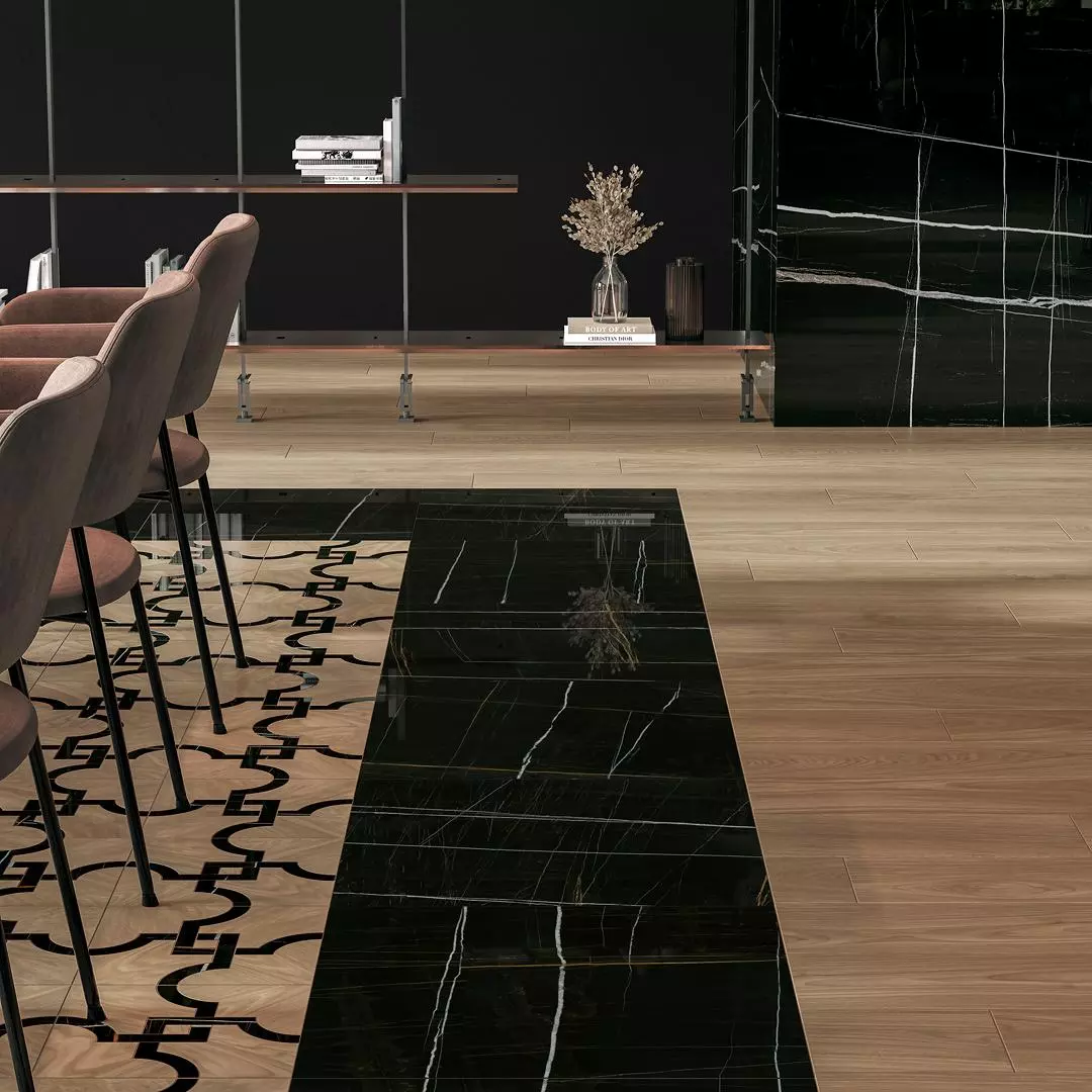 Мозаика Керама Марацци T042\SG5265 Монтиони мозаичный коричневый матовый 34х35.5