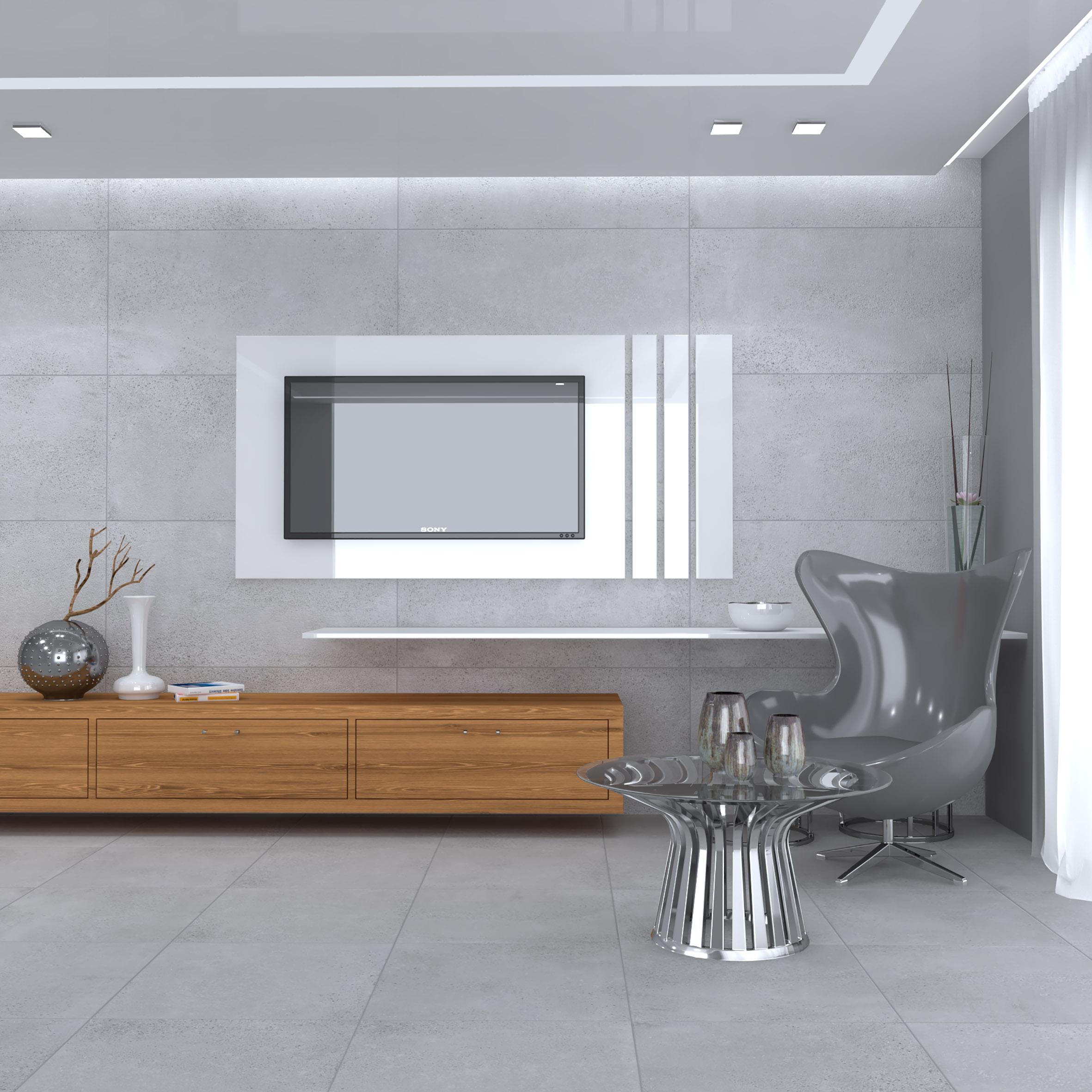 Керамогранит Laparet Tiffany графитовый 60x120 матовый