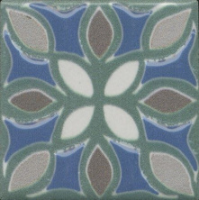 Вставка Kerama Marazzi Анвер 5 зеленый 4.85x4.85 OS\B175\21052