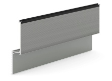 Теневая рейка micro 3М скрытый наличник Laconistiq черный МУАР RAL9005 краска только на лиц. части 96,5x15,7x3000мм