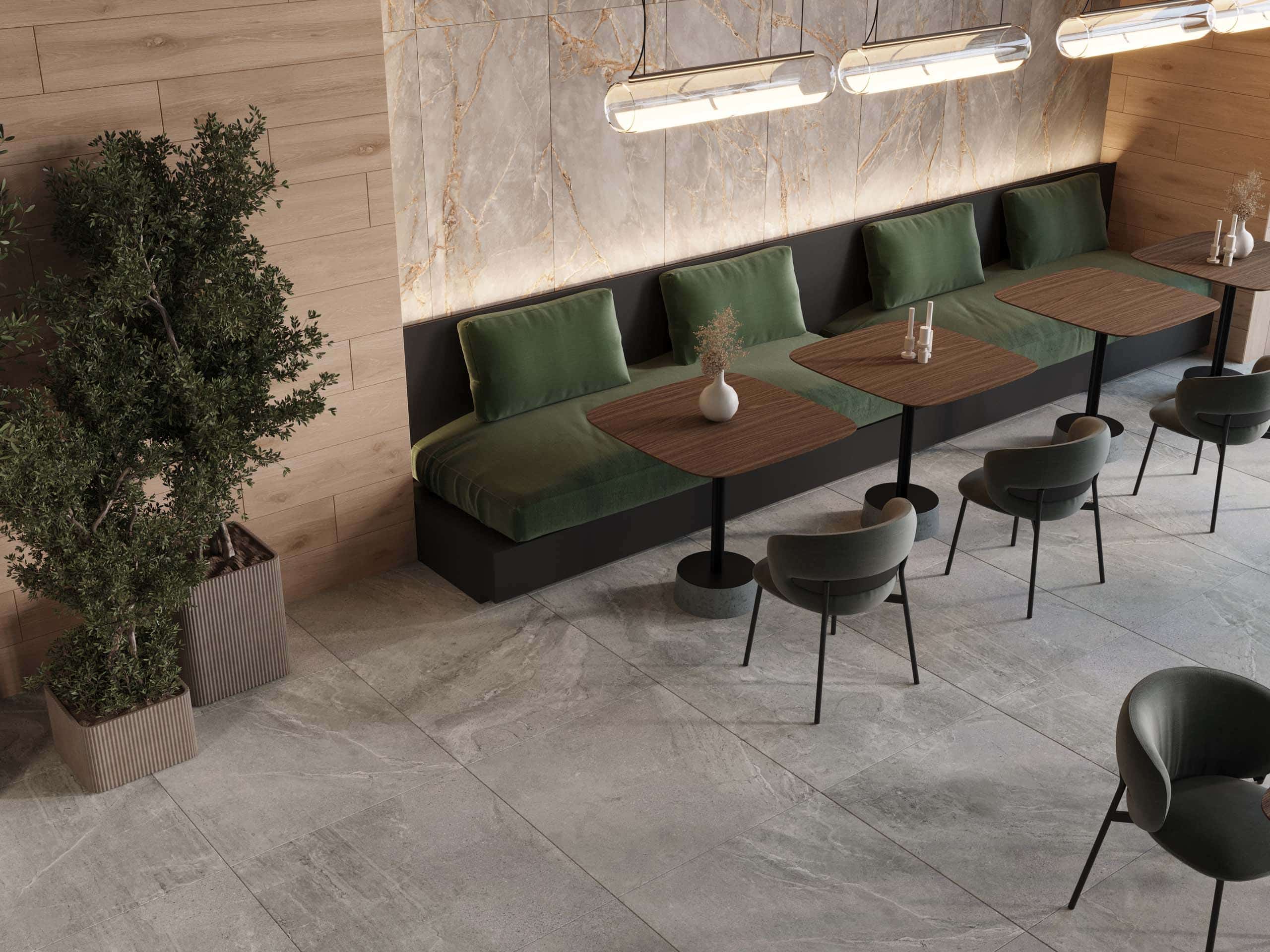 Мозаика Estima IN01 Ametis Intense Grey 30x30 серый непол./полир.