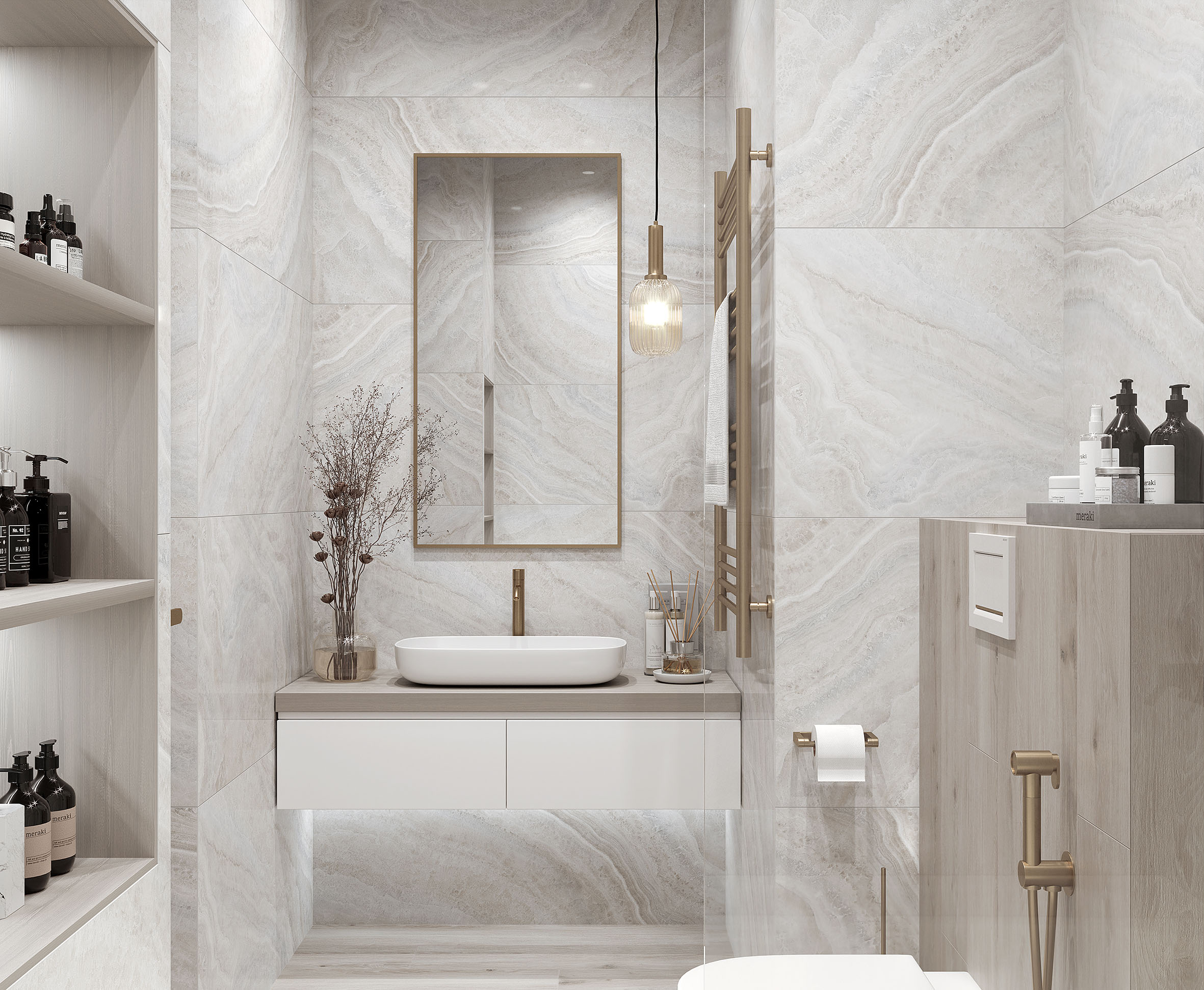 Керамогранит Laparet Onyx Rainbow Grande 60x120 полированный