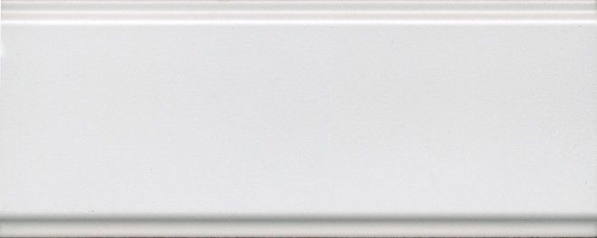 Бордюр Kerama Marazzi Магнолия белый матовый обрезной 12x30 BDA022R