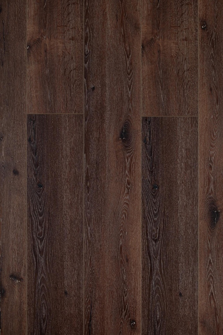 Кварцвиниловая плитка Aqua Floor Realwood XL AF8010XL 1524x228 Дуб Темный замковый кварц винил напольный