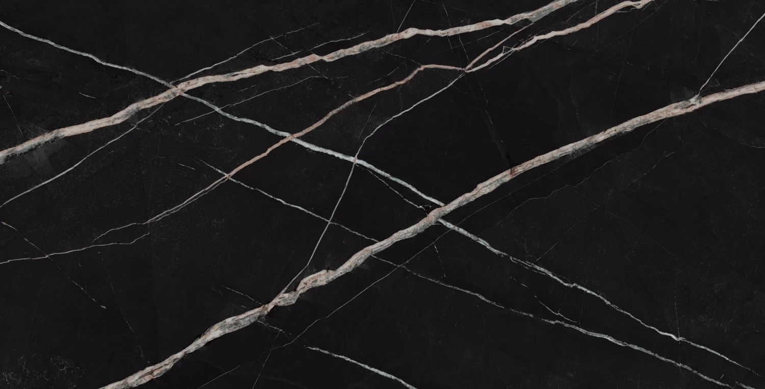 Плитка из керамогранита Atlas Concorde Empire Calacatta Black 80x160 см лаппатированная